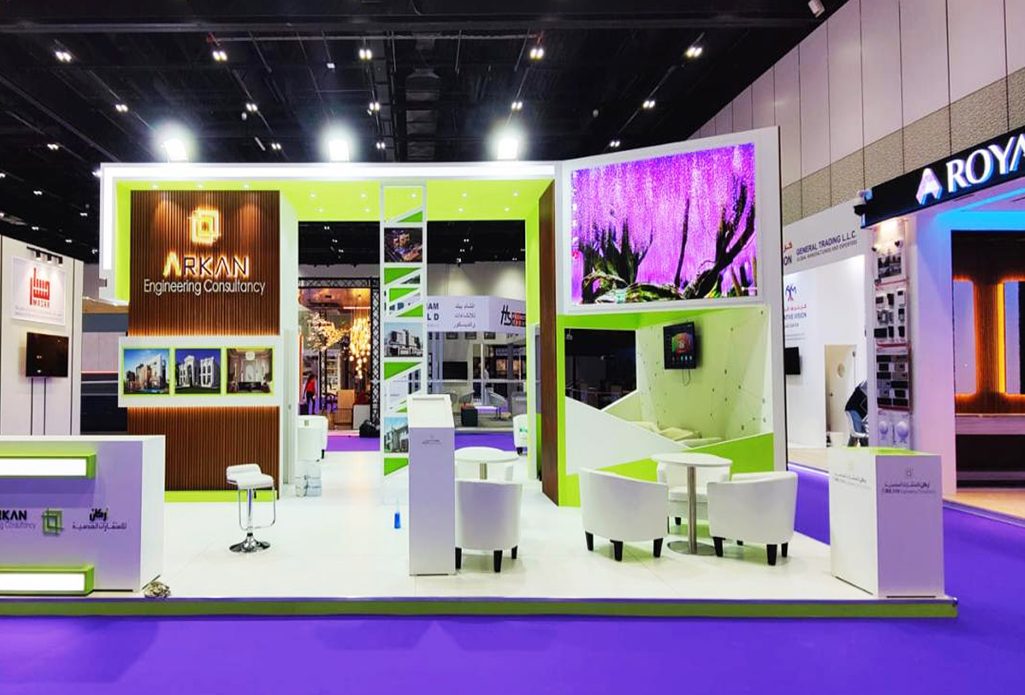 Arrahi custom exhibition stand